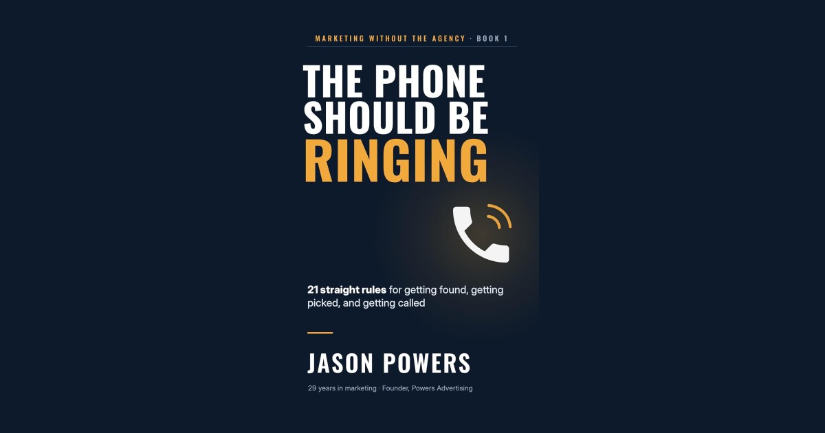 Cover of The Phone Should Be Ringing by Jason Powers