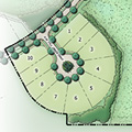 Traditions colored site plan