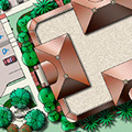 Colored site plan