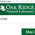 ORNL website project