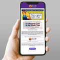 Zoom Tan Labor Day email campaign