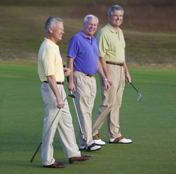 Golfing